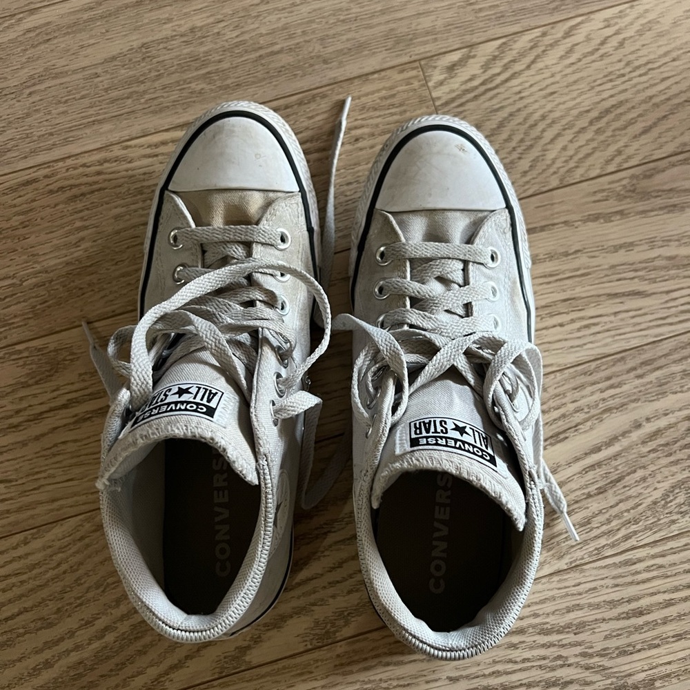 CONVERSE All Star Grey Sneakers, size 9